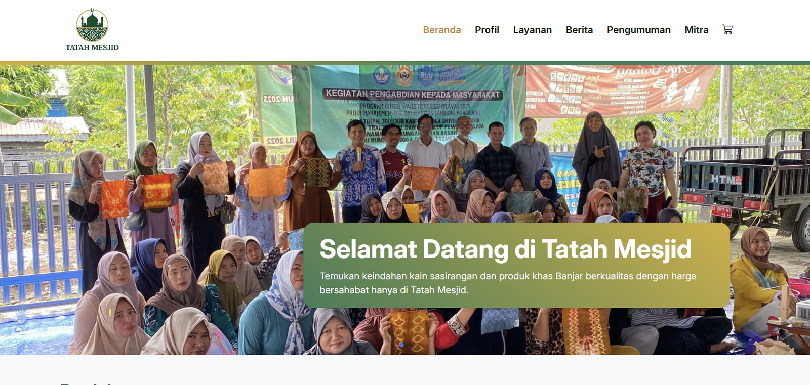 Tatah Mesjid Sasirangan